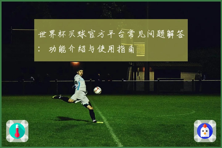世界杯买球官方平台常见问题解答：功能介绍与使用指南