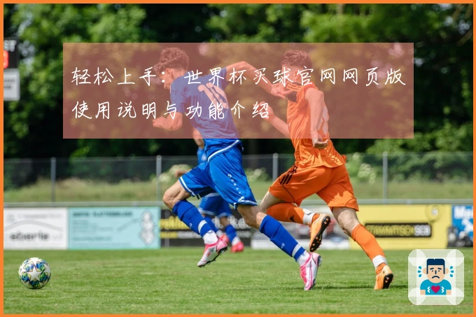 轻松上手：世界杯买球官网网页版使用说明与功能介绍